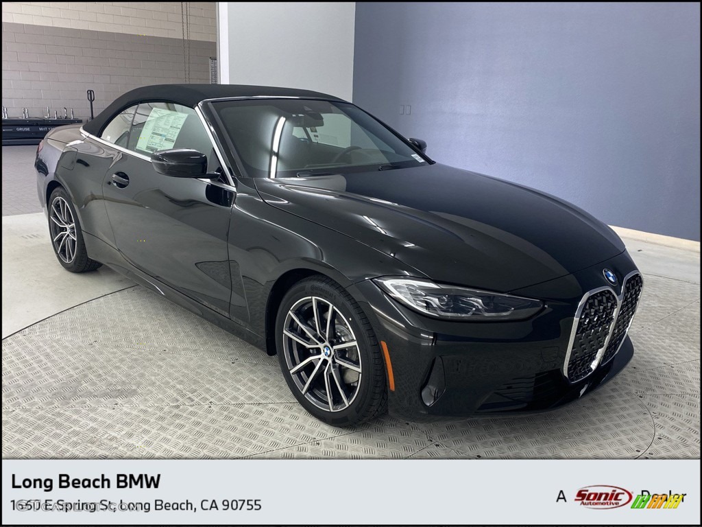 2022 4 Series 430i Convertible - Jet Black / Black photo #1