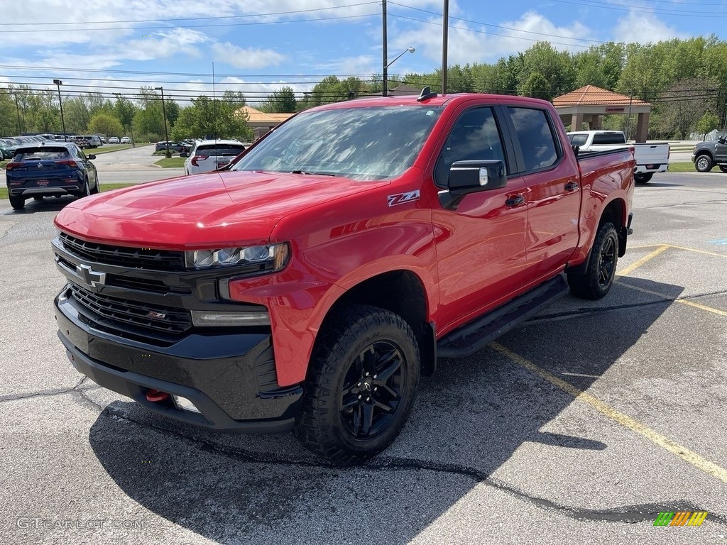 2020 Silverado 1500 LT Trail Boss Crew Cab 4x4 - Red Hot / Jet Black photo #1