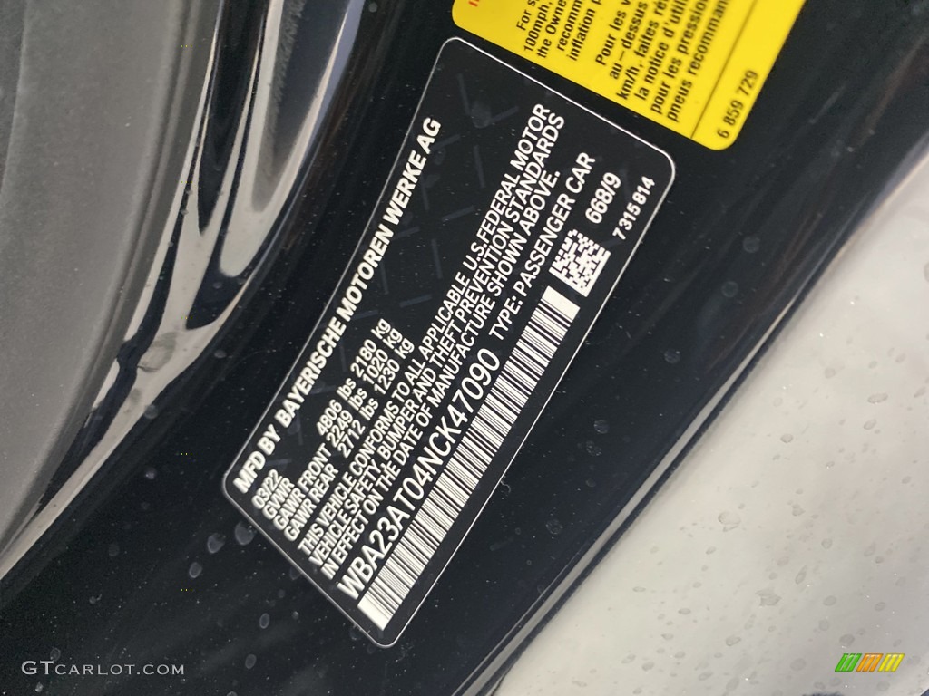 2022 4 Series 430i Convertible - Jet Black / Black photo #26