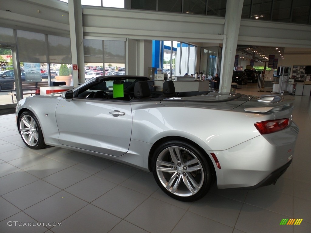 2016 Camaro LT Convertible - Silver Ice Metallic / Jet Black photo #3