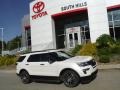 2018 White Platinum Ford Explorer Sport 4WD  photo #2