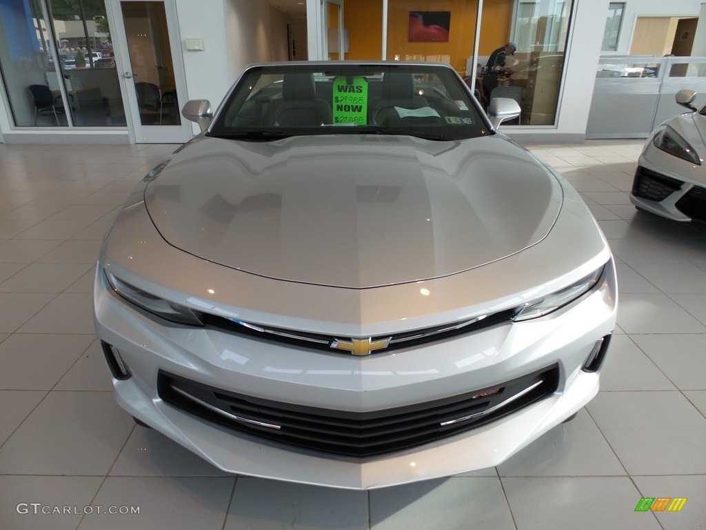 2016 Camaro LT Convertible - Silver Ice Metallic / Jet Black photo #10