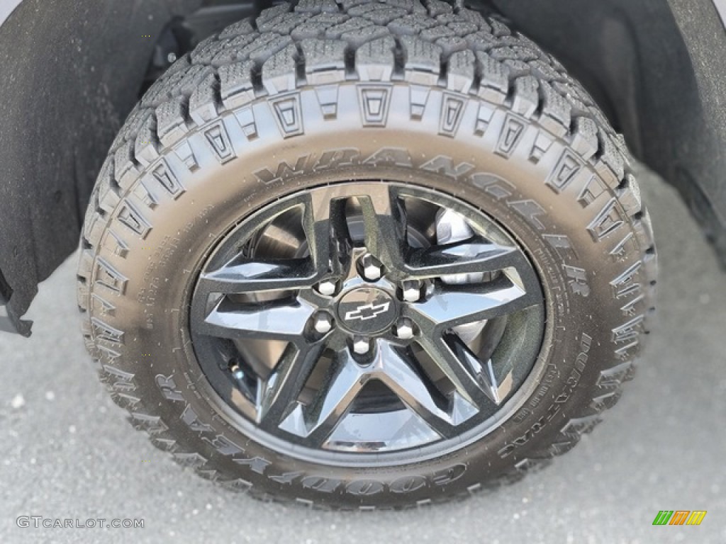 2022 Chevrolet Silverado 1500 Limited Custom Trail Boss Crew Cab 4x4 Wheel Photo #144287488