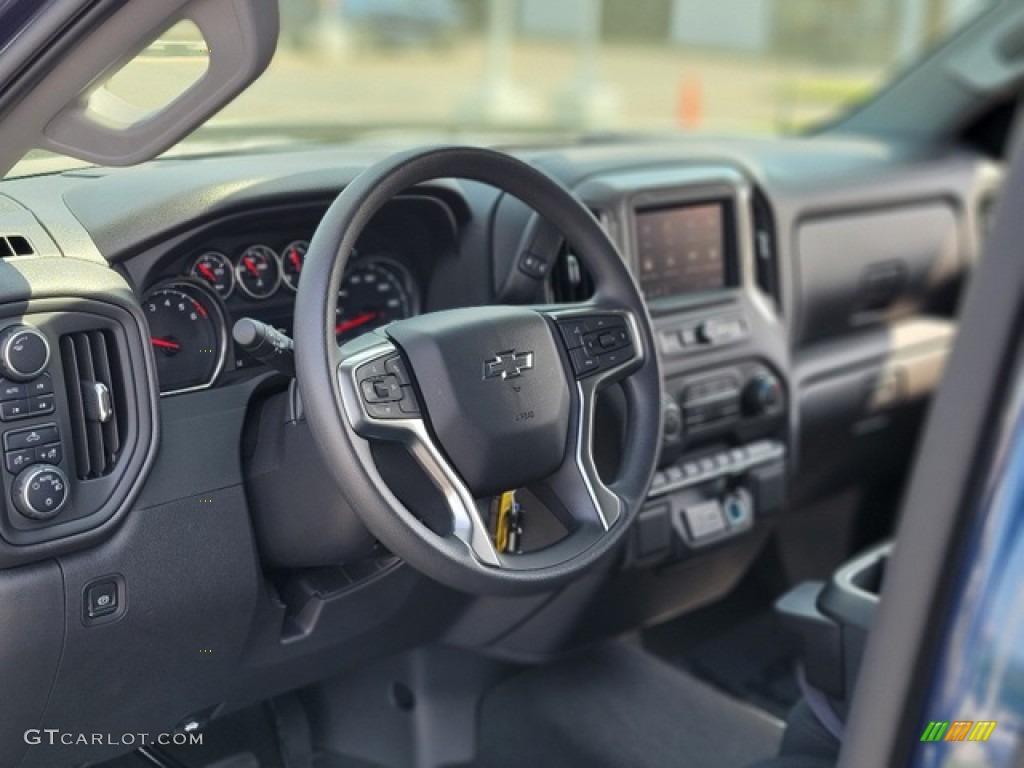 2022 Silverado 1500 Limited Custom Trail Boss Crew Cab 4x4 - Northsky Blue Metallic / Jet Black photo #13