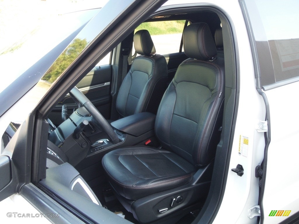 2018 Explorer Sport 4WD - White Platinum / Ebony Black photo #22
