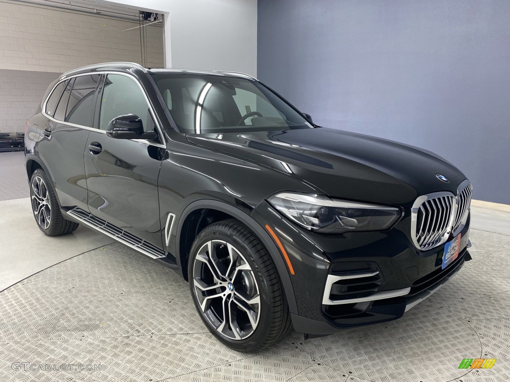 Jet Black 2022 BMW X5 sDrive40i Exterior Photo #144287695