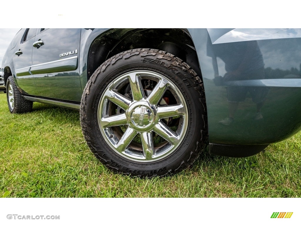 2007 Yukon XL Denali AWD - Stealth Gray Metallic / Cocoa/Light Cashmere photo #2