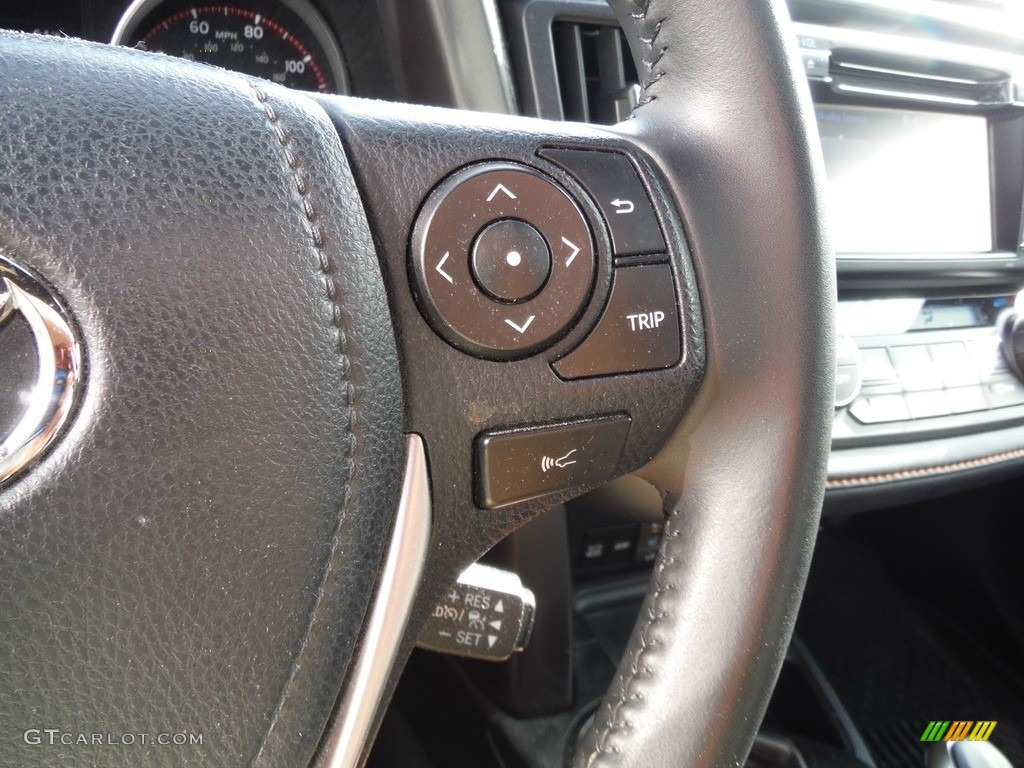 2018 RAV4 SE AWD - Electric Storm Blue / Black photo #12
