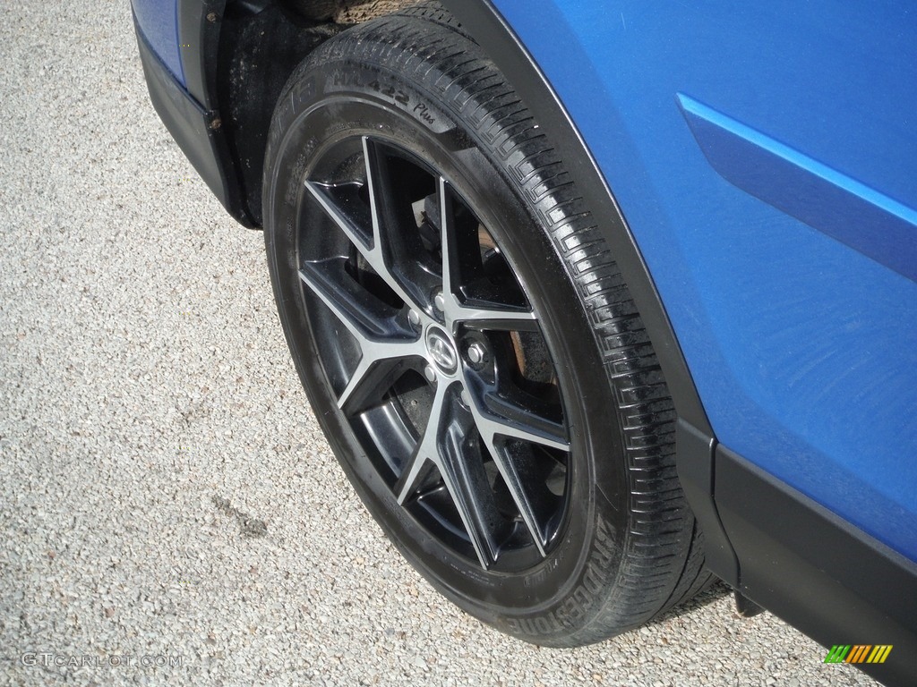 2018 RAV4 SE AWD - Electric Storm Blue / Black photo #13