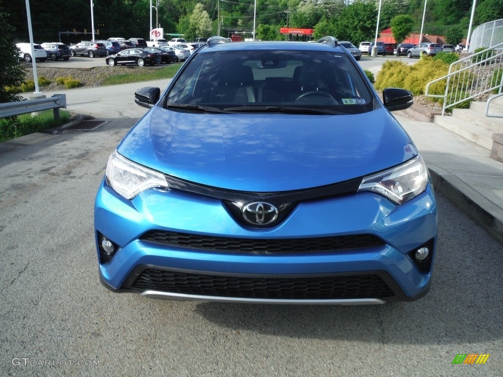 2018 RAV4 SE AWD - Electric Storm Blue / Black photo #14