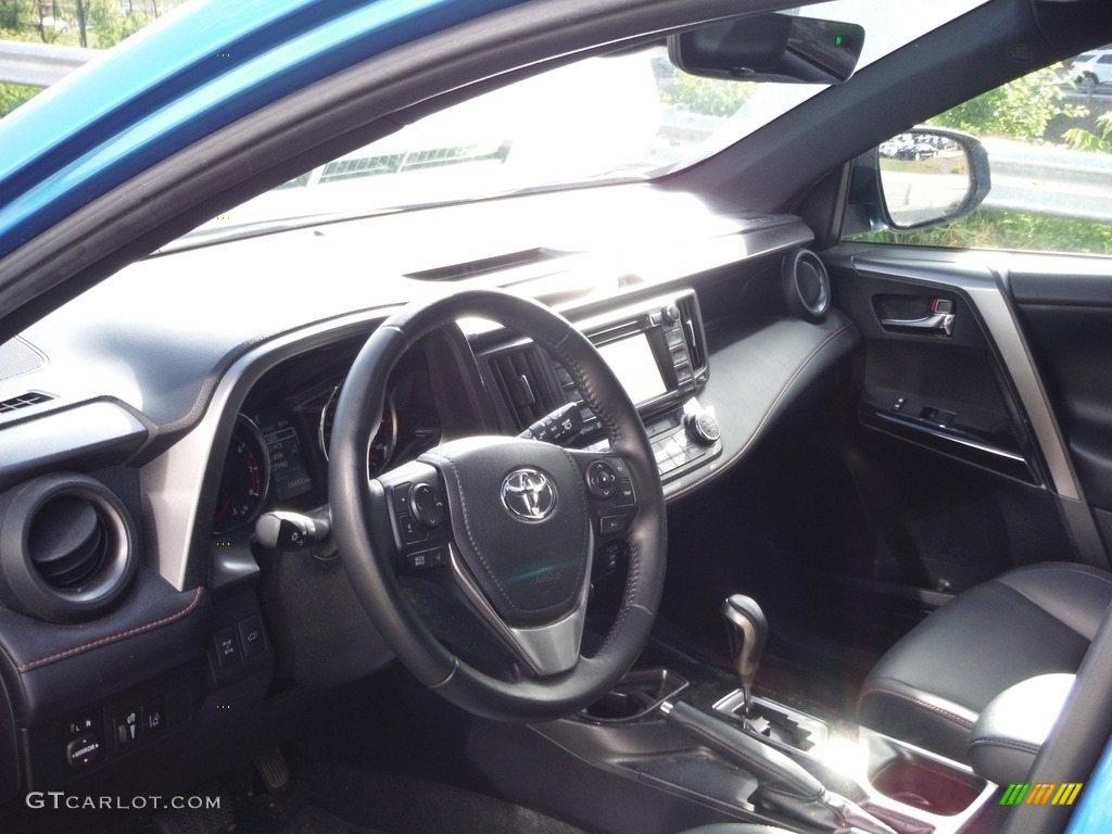 2018 RAV4 SE AWD - Electric Storm Blue / Black photo #22
