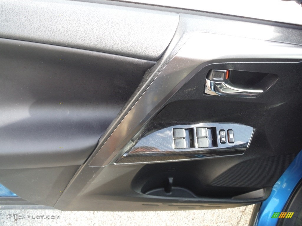 2018 RAV4 SE AWD - Electric Storm Blue / Black photo #25