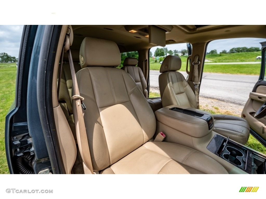 2007 Yukon XL Denali AWD - Stealth Gray Metallic / Cocoa/Light Cashmere photo #27