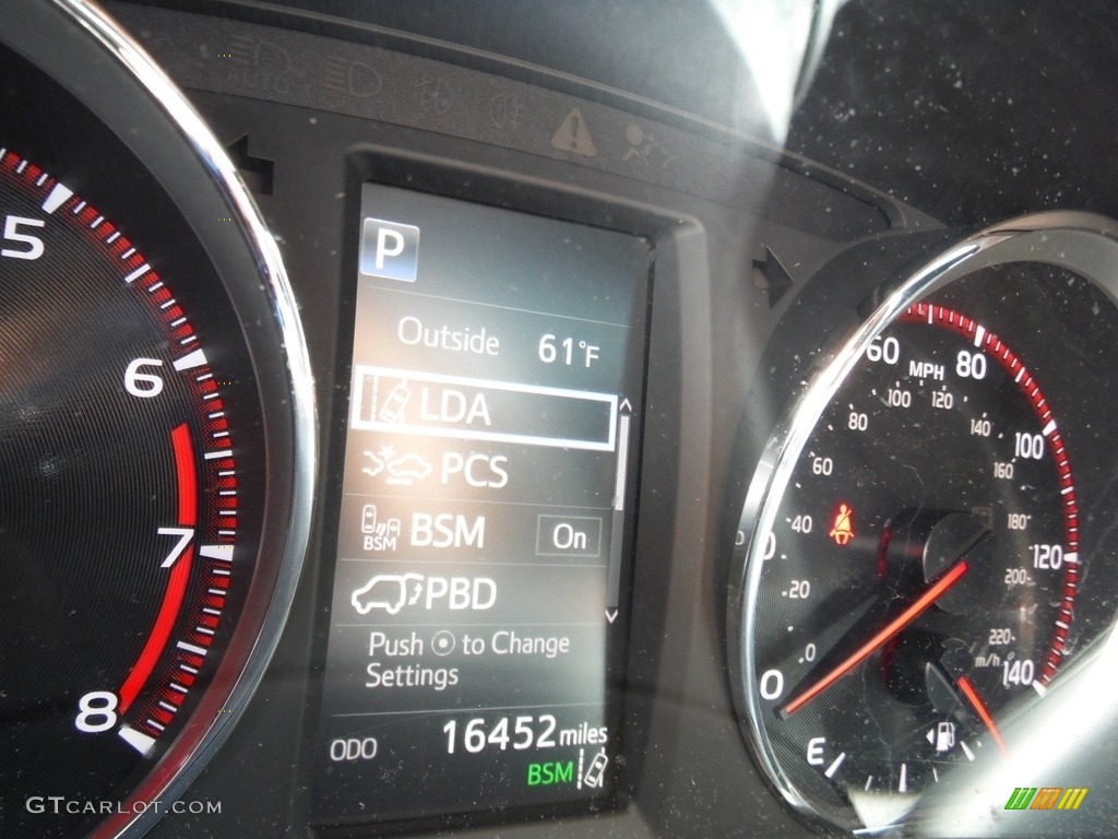 2018 RAV4 SE AWD - Electric Storm Blue / Black photo #35