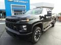 2020 Black Chevrolet Silverado 2500HD Custom Crew Cab 4x4  photo #2