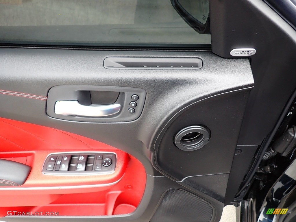 2021 Dodge Charger Scat Pack Widebody Black Door Panel Photo #144289147