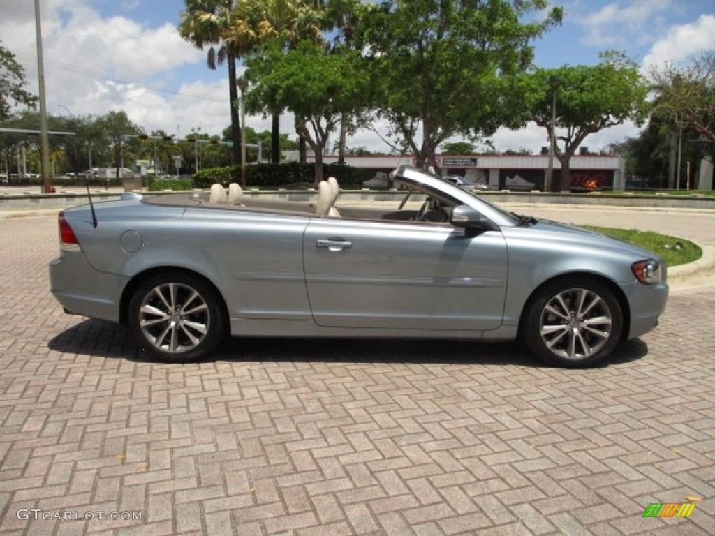 2010 C70 T5 - Celestial Blue Metallic / Cacite Cream photo #3