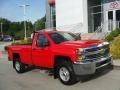 2016 Red Hot Chevrolet Silverado 2500HD WT Regular Cab 4x4  photo #1