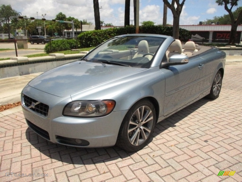 2010 C70 T5 - Celestial Blue Metallic / Cacite Cream photo #9