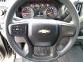 Jet Black Steering Wheel Photo for 2020 Chevrolet Silverado 2500HD #144289516