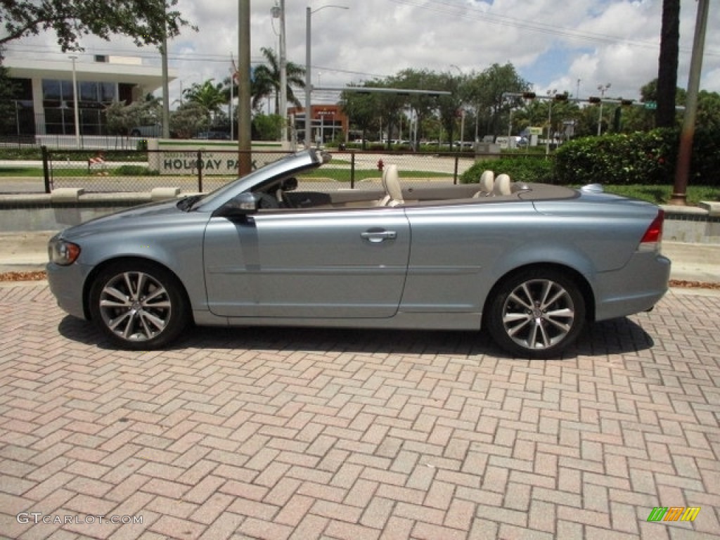 2010 C70 T5 - Celestial Blue Metallic / Cacite Cream photo #11