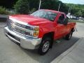 Red Hot 2016 Chevrolet Silverado 2500HD WT Regular Cab 4x4 Exterior