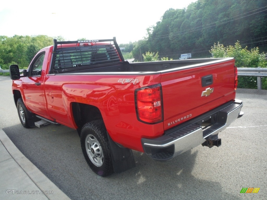 Red Hot 2016 Chevrolet Silverado 2500HD WT Regular Cab 4x4 Exterior Photo #144289711
