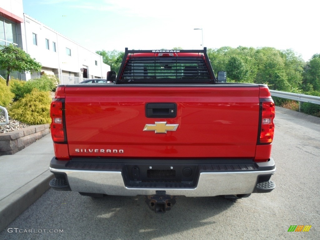 Red Hot 2016 Chevrolet Silverado 2500HD WT Regular Cab 4x4 Exterior Photo #144289723