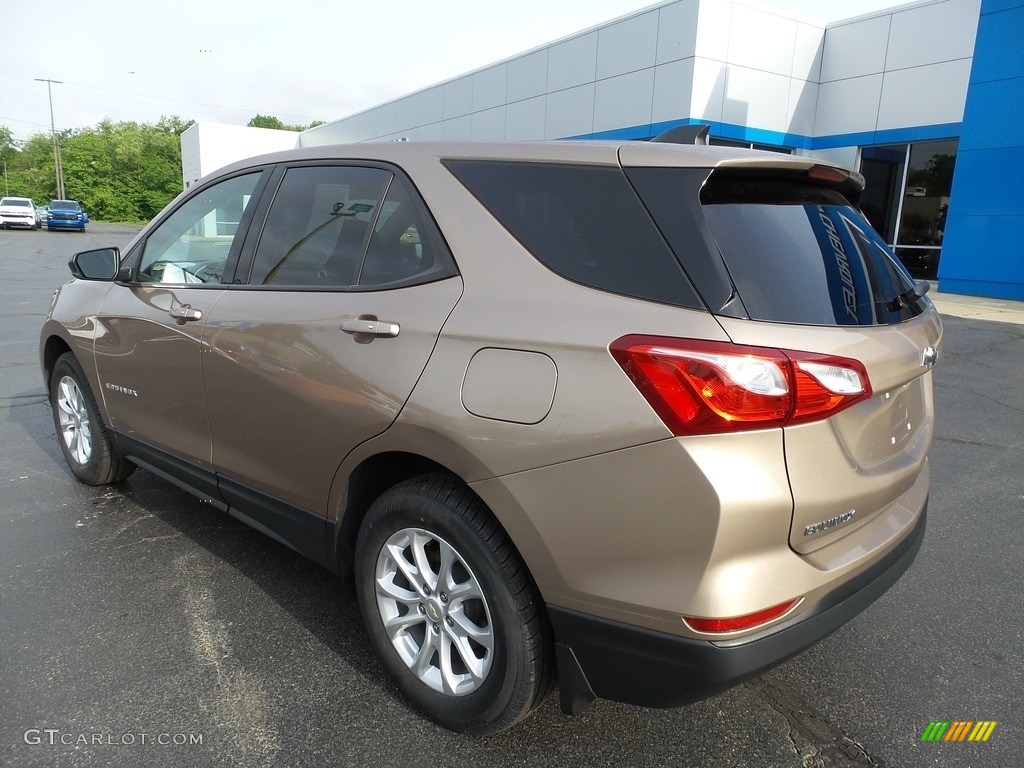 2019 Equinox LS AWD - Sandy Ridge Metallic / Medium Ash Gray photo #4