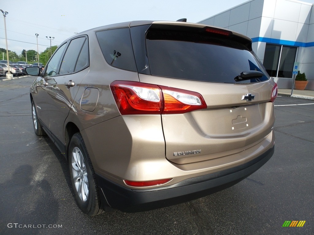 2019 Equinox LS AWD - Sandy Ridge Metallic / Medium Ash Gray photo #5