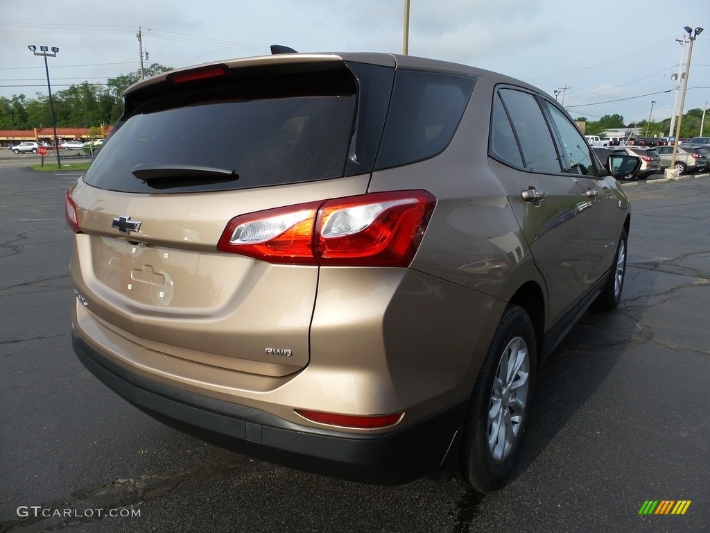 2019 Equinox LS AWD - Sandy Ridge Metallic / Medium Ash Gray photo #7