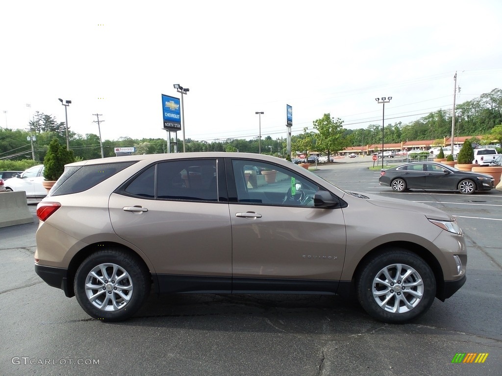 2019 Equinox LS AWD - Sandy Ridge Metallic / Medium Ash Gray photo #9