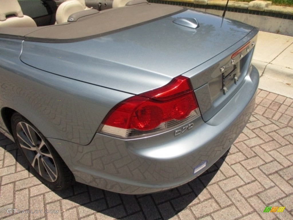 2010 C70 T5 - Celestial Blue Metallic / Cacite Cream photo #28