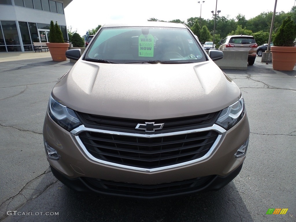 2019 Equinox LS AWD - Sandy Ridge Metallic / Medium Ash Gray photo #12