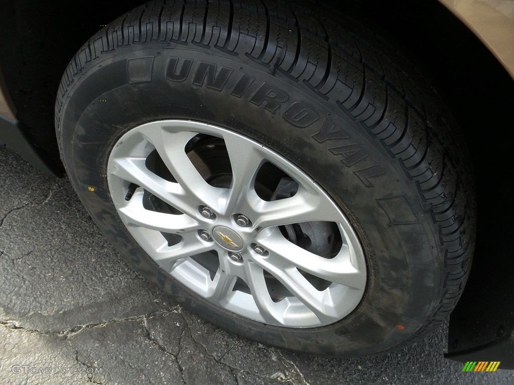 2019 Equinox LS AWD - Sandy Ridge Metallic / Medium Ash Gray photo #13