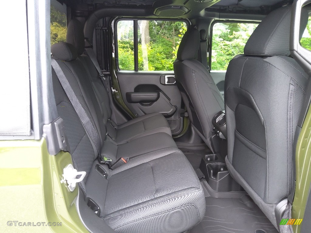 Black Interior 2022 Jeep Gladiator Willys 4x4 Photo #144290047