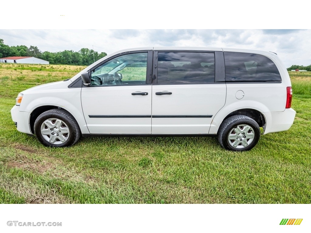 2008 Grand Caravan SE - Stone White / Medium Slate Gray/Light Shale photo #7