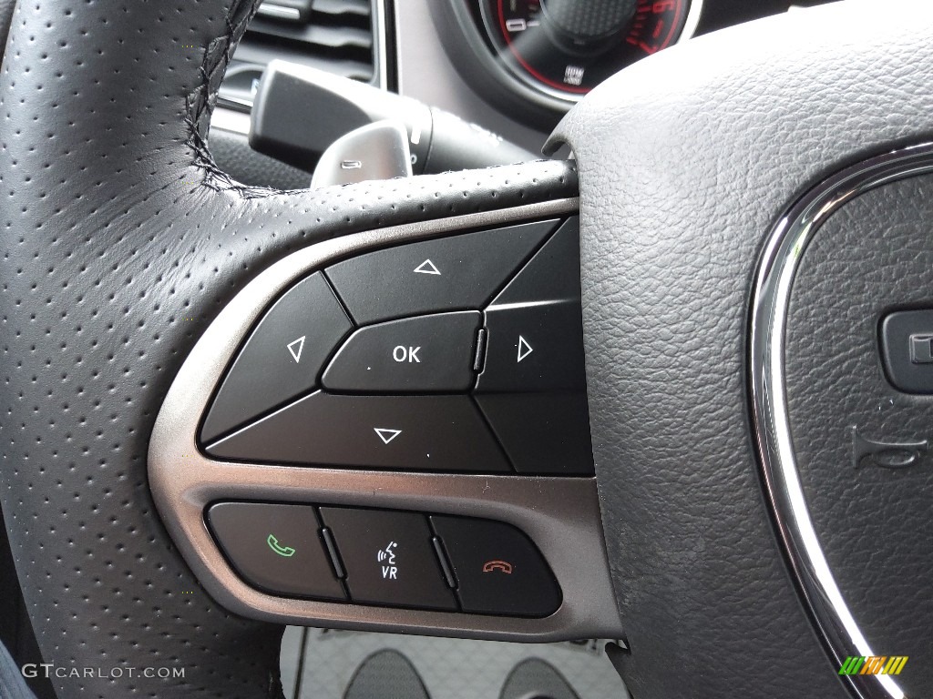2022 Dodge Challenger R/T Black Steering Wheel Photo #144290797