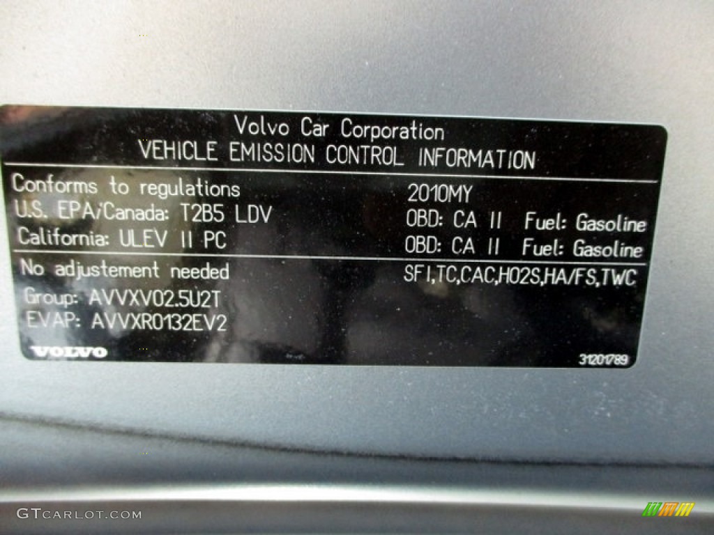 2010 C70 T5 - Celestial Blue Metallic / Cacite Cream photo #87