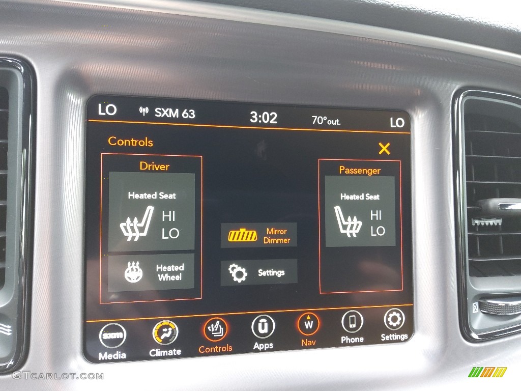 2022 Dodge Challenger R/T Controls Photo #144290944