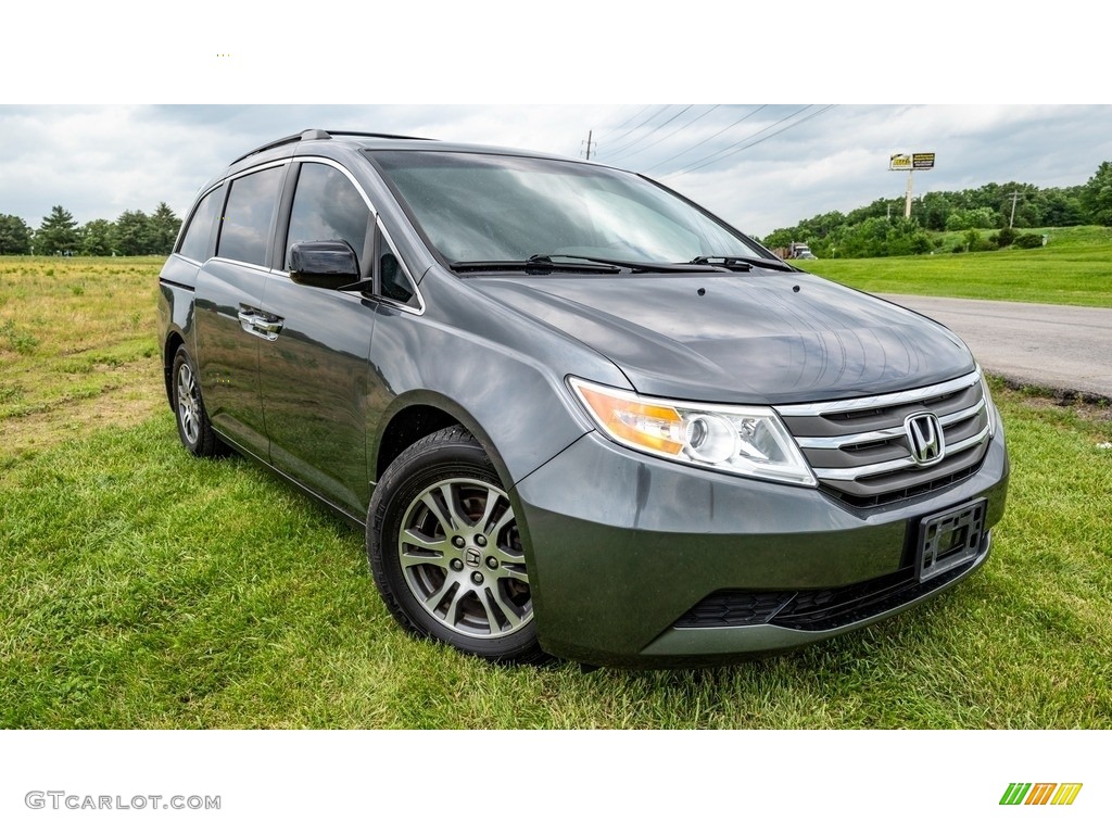 2013 Odyssey EX-L - Polished Metal Metallic / Gray photo #1