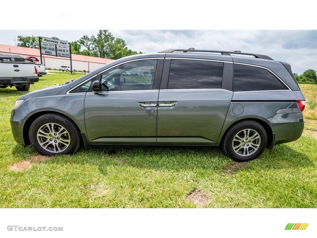 2013 Odyssey EX-L - Polished Metal Metallic / Gray photo #7