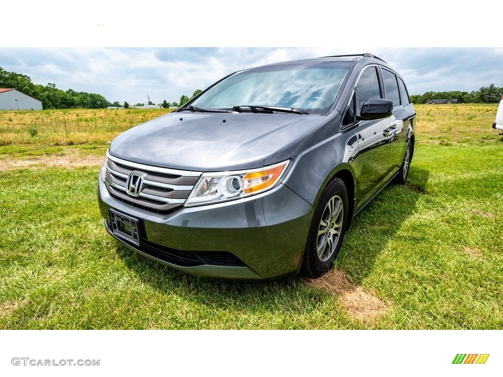 2013 Odyssey EX-L - Polished Metal Metallic / Gray photo #8