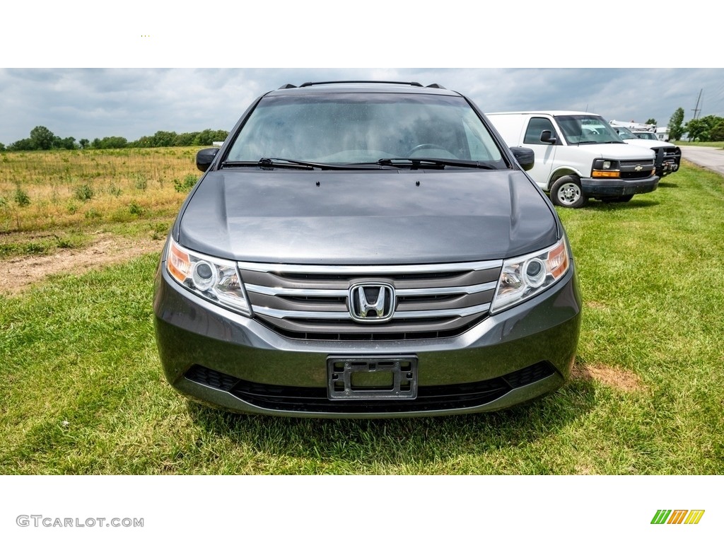 2013 Odyssey EX-L - Polished Metal Metallic / Gray photo #9