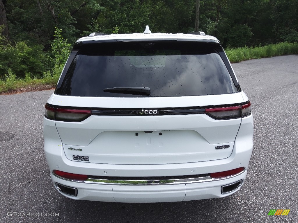 2022 Grand Cherokee Overland 4x4 - Bright White / Global Black photo #7