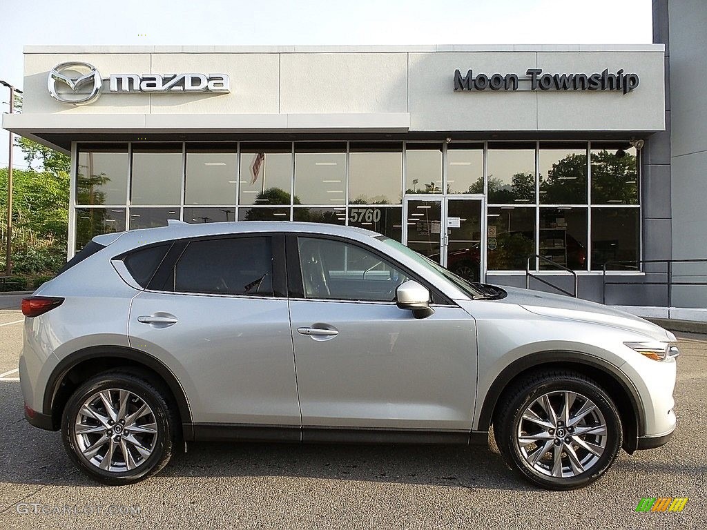 2019 CX-5 Grand Touring AWD - Sonic Silver Metallic / Black photo #1