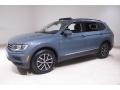 Stone Blue Metallic 2021 Volkswagen Tiguan SE 4Motion Exterior