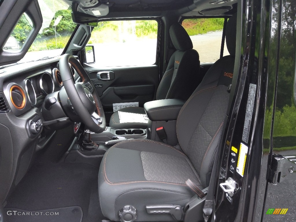2022 Jeep Gladiator Mojave 4x4 Front Seat Photo #144292342