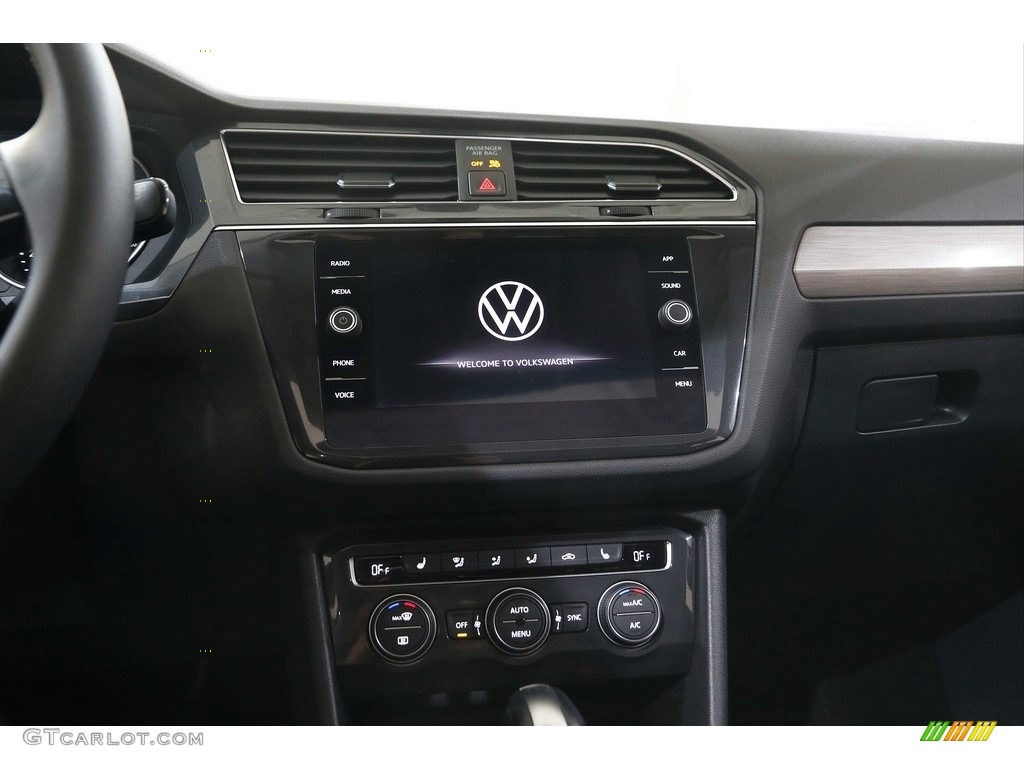 2021 Tiguan SE 4Motion - Stone Blue Metallic / Titan Black photo #9