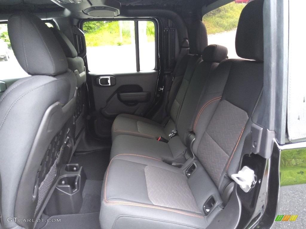 Black Interior 2022 Jeep Gladiator Mojave 4x4 Photo #144292426